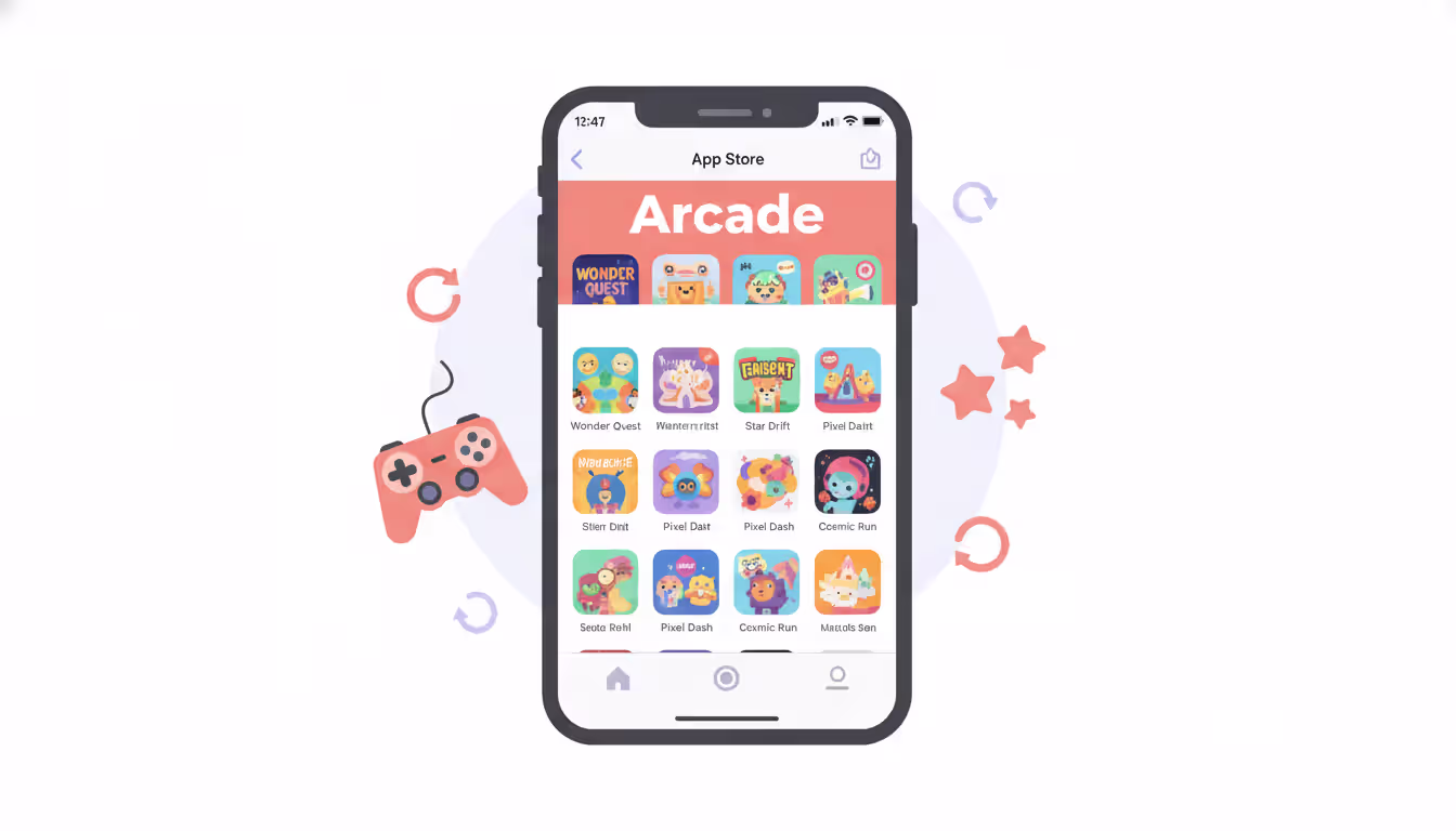 Smartphone screen showing a visual comparison of fair versus aggressive game monetization models with shield checkmark and warning coin icons in clean infographic style